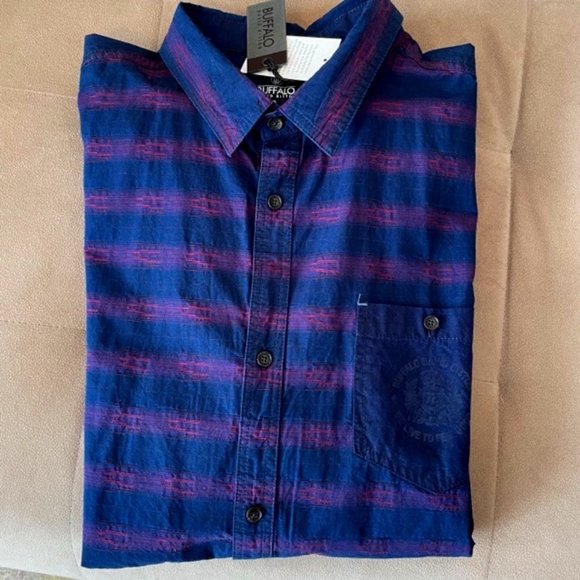 Men Buffalo David Bitton Casual Shirt - size XXL - Picture 1 of 16